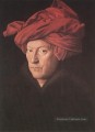 Homme dans une Renaissance Turban Jan van Eyck